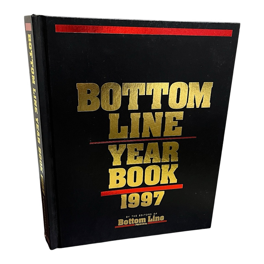 Bottom Line Yearbook 1997 Self Help Everyday Everything Personal Guide Hardcover - Picture 1 of 14